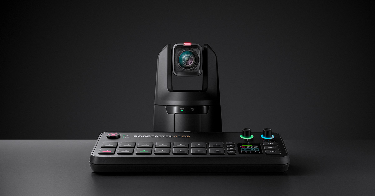 RØDE: RODECaster Video – Nový firmware s NDI a ovládáním PTZ kamer