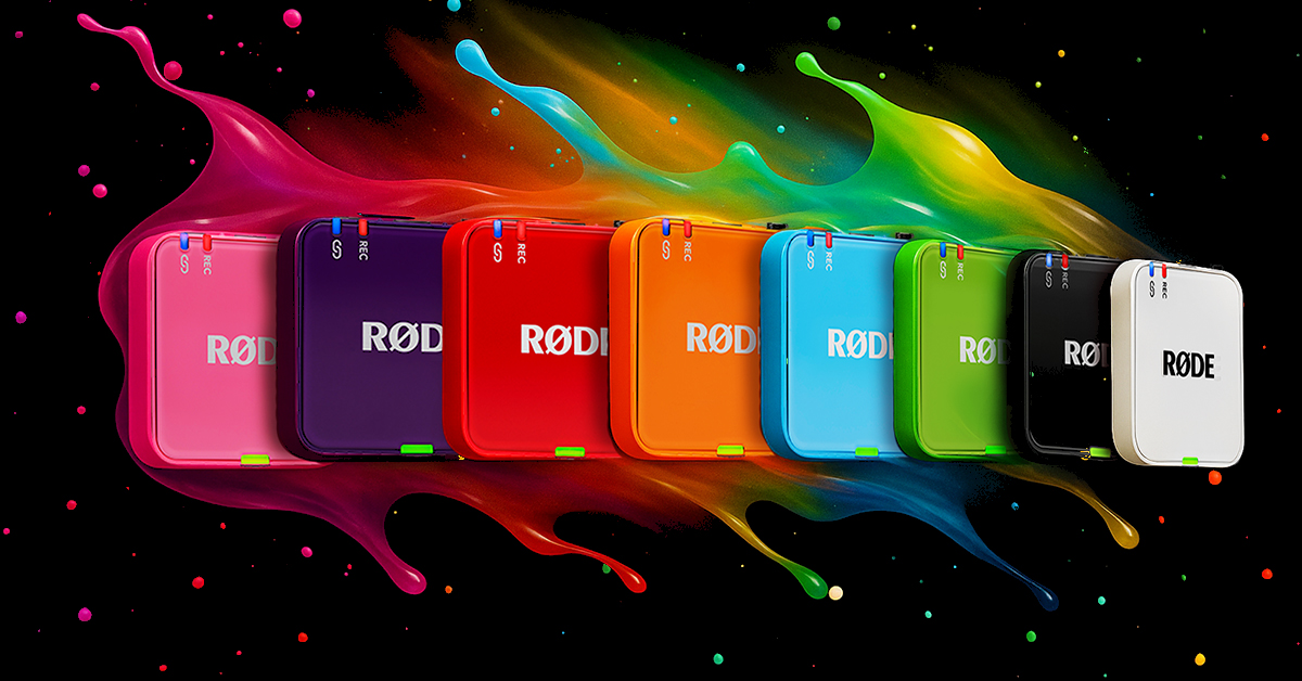 Vybarvěte se na podzim s mikrofony RØDE Wireless GO Gen 3