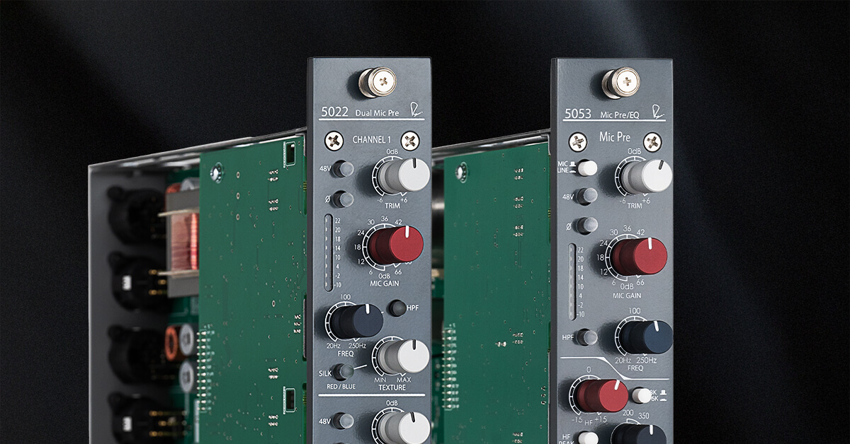 Rupert Neve Designs: 5022 a Shelford 5053 – top zvuk vašich mixů
