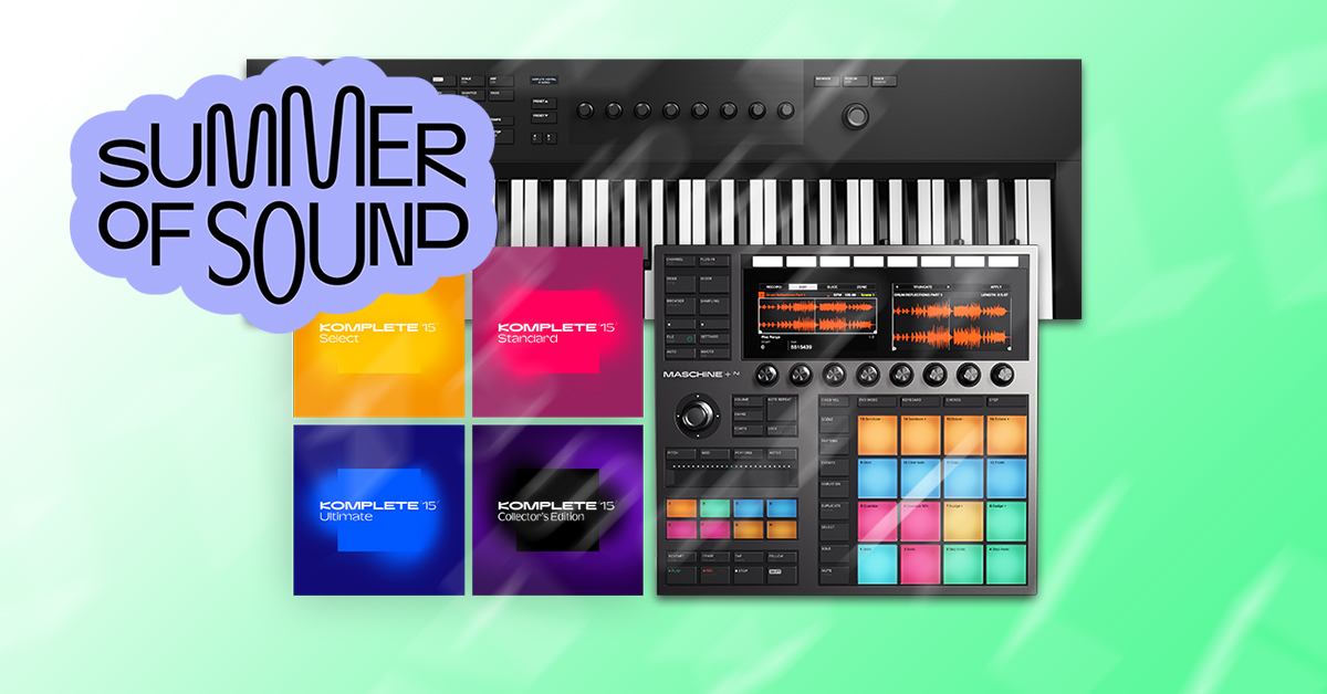 Native Instruments: Summer of Sound je zpět se slevami a bonusy zdarma