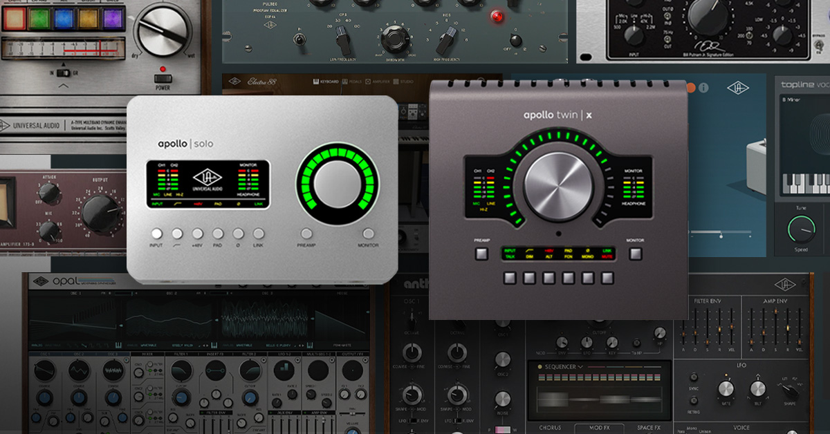 Universal Audio: Apollo Desktop + až 8 špičkových plug-inů zdarma!
