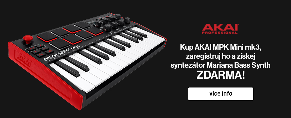 AKAI Professional: MPK Mini Mk3 + Moog Mariana – Spusť vlnu kreativity!