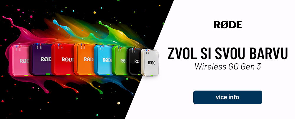 Vybarvěte se na podzim s mikrofony RØDE Wireless GO Gen 3
