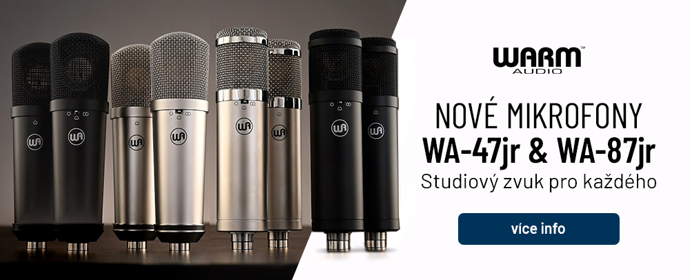 Warm Audio - mikrofony ikonický zvuk pro každého