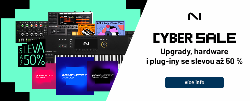Native Instruments: Cyber Season 2025 – největší hudební jízda roku