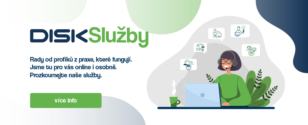 DISK služby – Rady od profíků, které fungují. Offline i online.