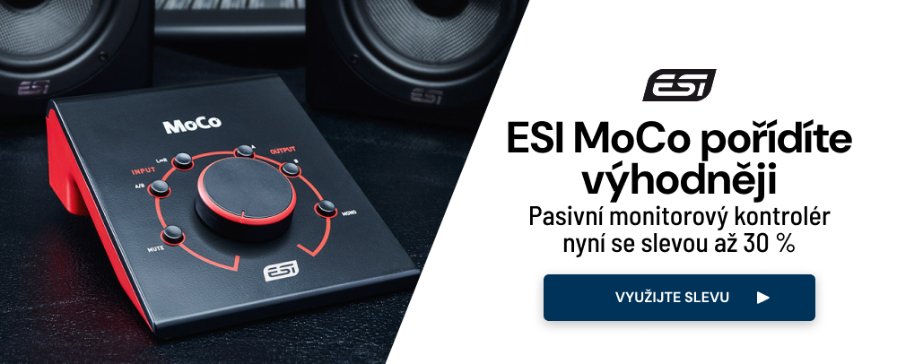 ESI MoCo až s 30% slevou – Pasivní monitorový kontrolér nyní pořídíte výhodněji