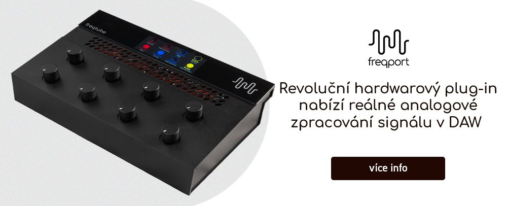 Freqport – revoluční hardwarový plug-in pro reálné analogové zpracování signálu v DAW