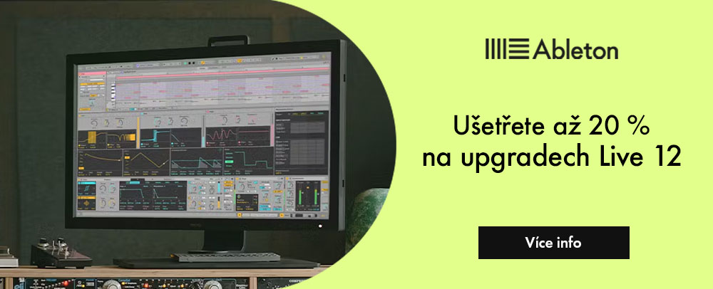 Používáš starší verzi Abletonu Live a přemýšlíš o upgradu? Teď je ten pravý čas posunout se o krok dál – s letní slevou až 20 % na vybrané upgrady a updaty