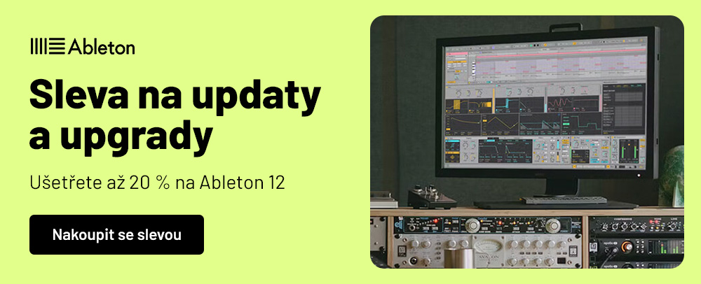 Ableton - sleva na upgrady a updaty