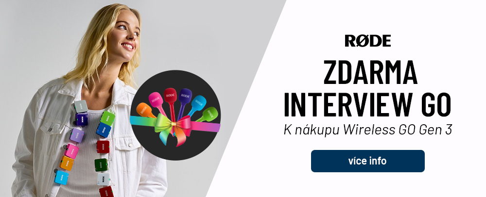 RØDE: Wireless GO Gen 3 – špičkový zvuk s bonusem navíc