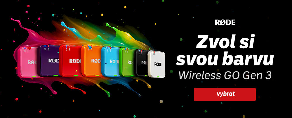 Vybarvěte se na podzim s mikrofony RØDE Wireless GO Gen 3