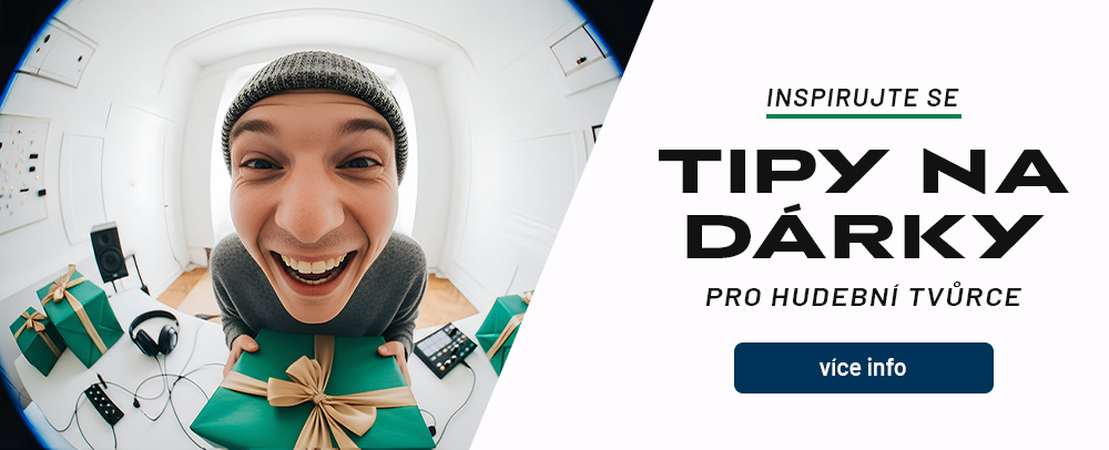Tipy na dárky pro hudební tvůrce