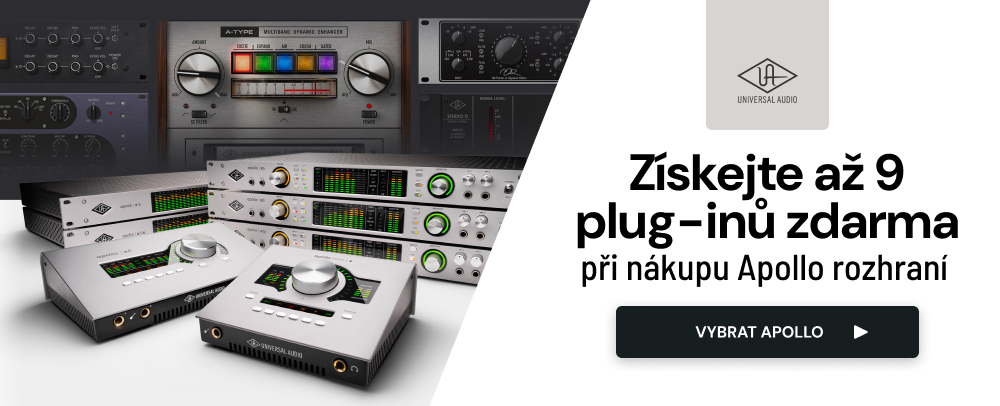 Universal Audio: Apollo – Získejte až 9 plug-inů zdarma