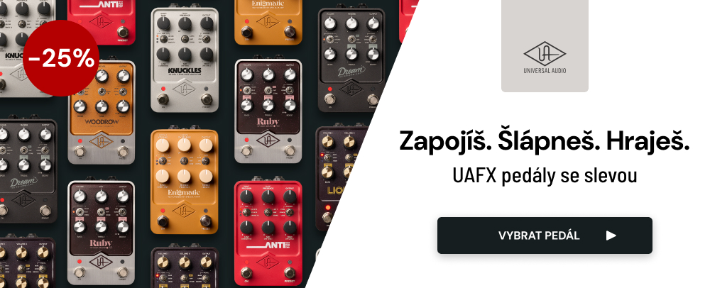UAFX se slevou – hraj s legendárním zvukem