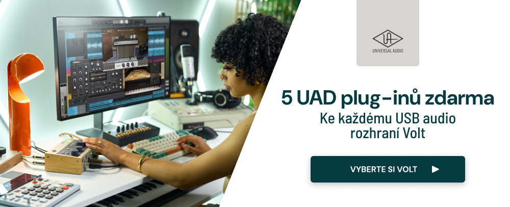 Chcete, aby vaše vokály zněly profesionálně už při samotném nahrávání? A co kdyby k tomu přišla sada špičkových plug‑inů zdarma? Právě teď máte ideální příležitost. Do 31. května 2026 totiž běží akce Volt "Beatmaker" Promo, ve které k nákupu zvukové karty