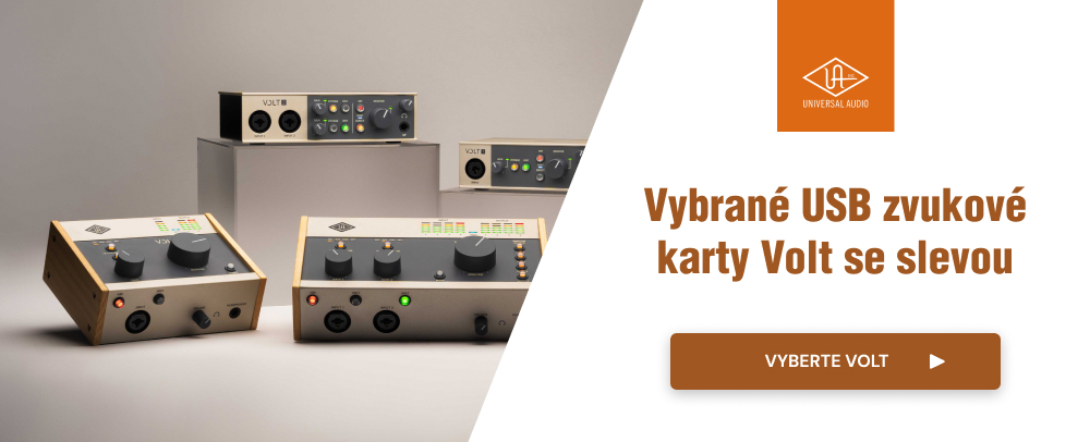 Universal Audio Volt – zvukové karty VOLT se slevou