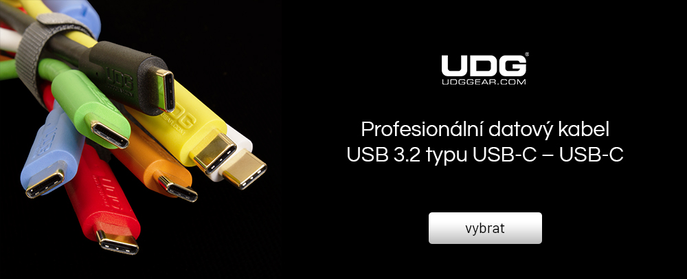 Profesionální datový kabel UDG Gear typu USB-C - USB-C