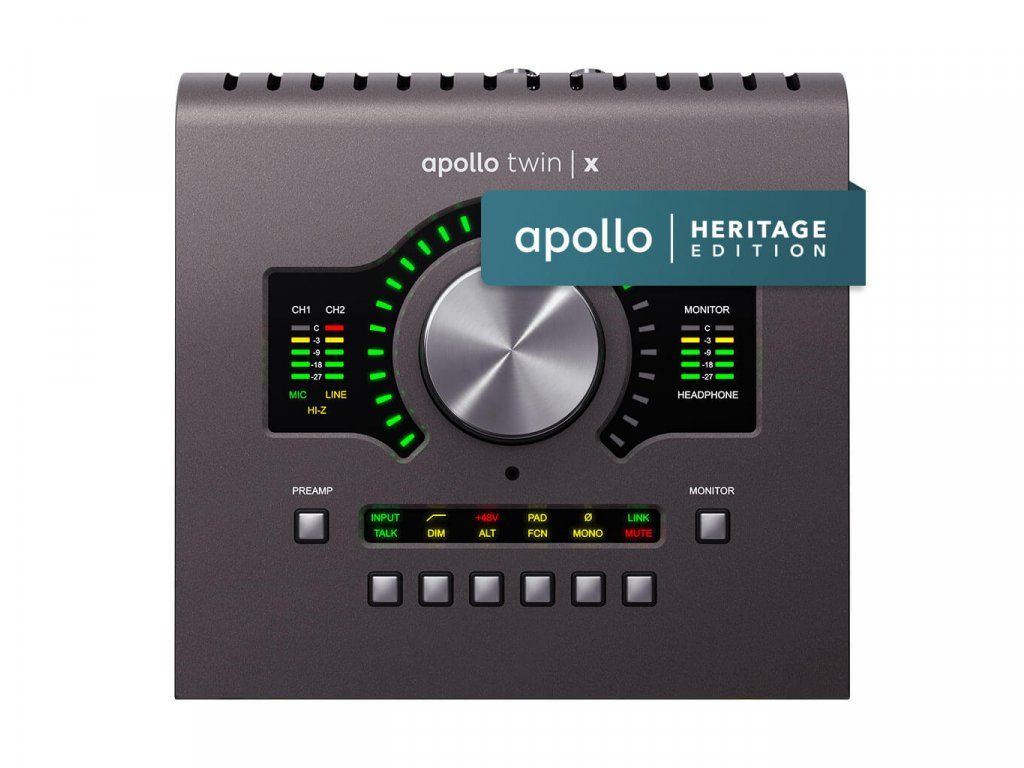 Universal Audio Apollo Twin X Duo Heritage Edition | shop.disk.cz