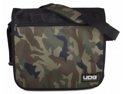 UDG Gear Ultimate CourierBag Black Camo, Orange inside