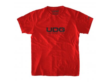 UDG Gear T-Shirt Logo Red/Black L