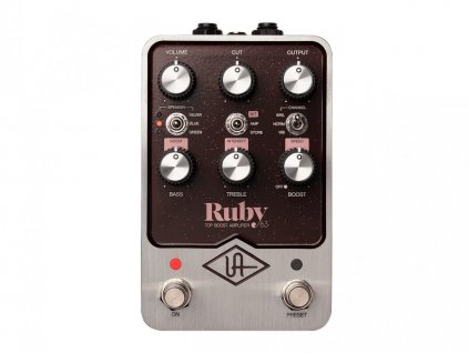 Universal Audio UAFX Ruby '63 Top Boost Amplifier