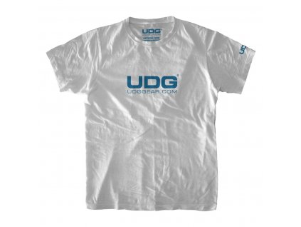 UDG Gear T-Shirt Logo White/Blue XXL