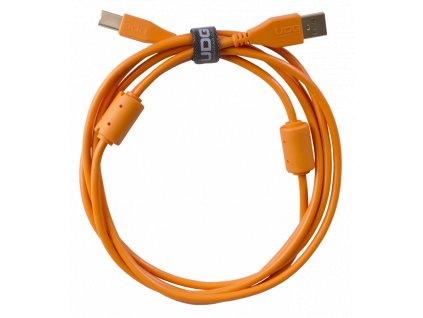 UDG Gear Ultimate Audio Cable USB 2.0 A-B Orange Straight 1m