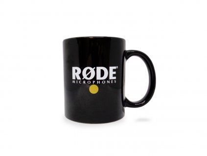 Rode hrnek černý (logo RØDE)