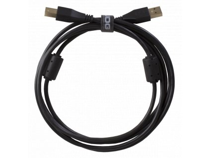 UDG Gear Ultimate Audio Cable USB 2.0 A-B Black Straight  1m