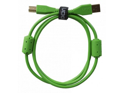 UDG Gear Ultimate Audio Cable USB 2.0 A-B Green Straight  3m