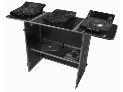 UDG Gear Ultimate Fold Out DJ Table Silver MK2 Plus (Wheels)