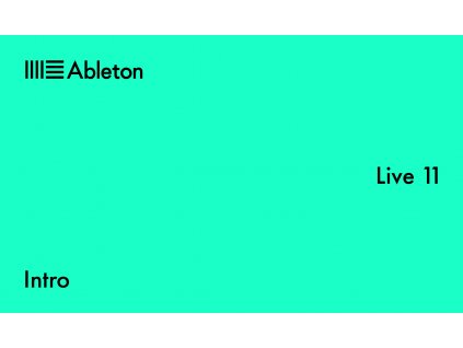 Ableton Live 11 Release Card Intro