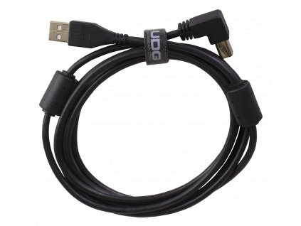 UDG Gear Ultimate Audio Cable USB 2.0 A-B Black Angled 3m