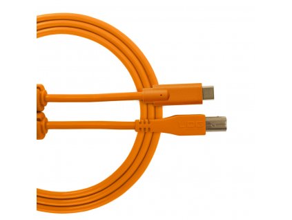 UDG Gear Ultimate Audio Cable USB 2.0 C-B Orange Straight 1,5m