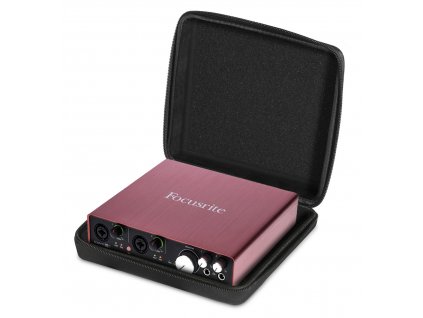 UDG Gear Creator Focusrite Scarlett 4i4/ Clarett 2Pre/ 4Pre/ NI Komplete Audio 6 MK2 Hardcase Black