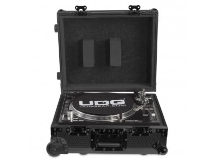 UDG Gear Ultimate Flight Case Multi Format Turntable Black MK2 Plus