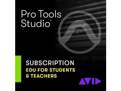 Avid Pro Tools Studio 1-Year Subscription - EDU (el. licence)