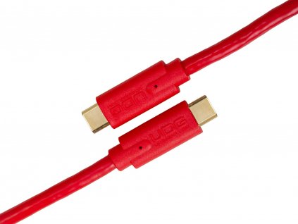 NUDG954 UDG Ultimate Audio Cable USB 3.2 C C Red Straight 1,5m 01