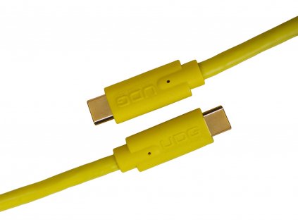 NUDG956 UDG Ultimate Audio Cable USB 3.2 C C Yellow Straight 1,5m 01
