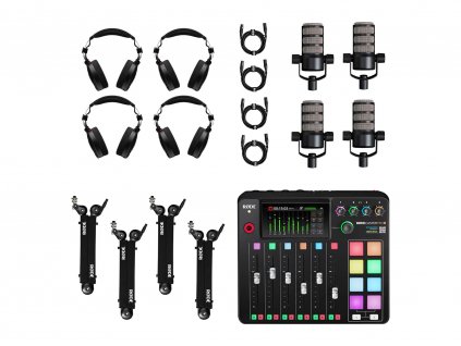 BUND162 Four person podcasting bundle 01
