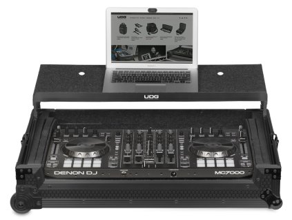 UDG Gear Ultimate Flight Case Multi Format XXL Black Plus (Laptop Shelf, Trolley + Wheels) (rozbalený)