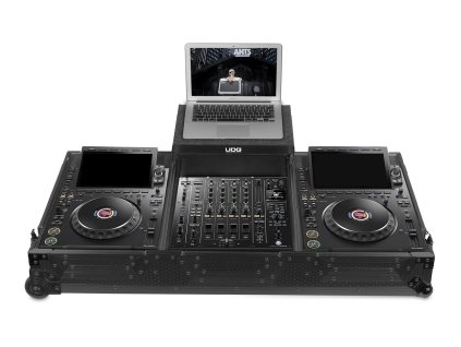 NUDG4017 Ultimate Flight Case Set AlphaTheta CDJ 3000X Pioneer DJ DJM A9 Blk Plus (L&W) 01