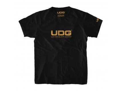 UDG Gear T-Shirt Logo Black/ Gold XXL