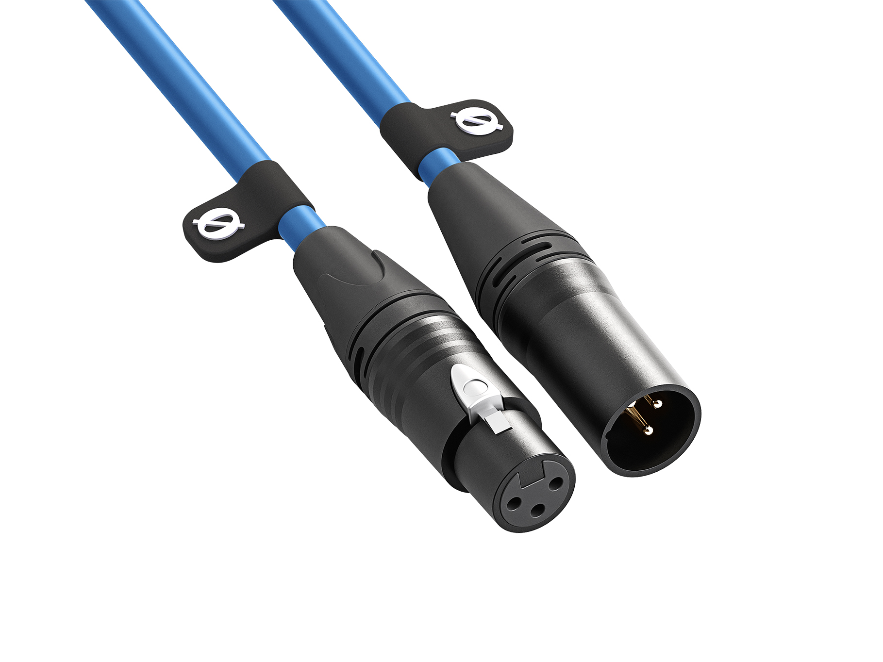 XLR CABLE-3m blue