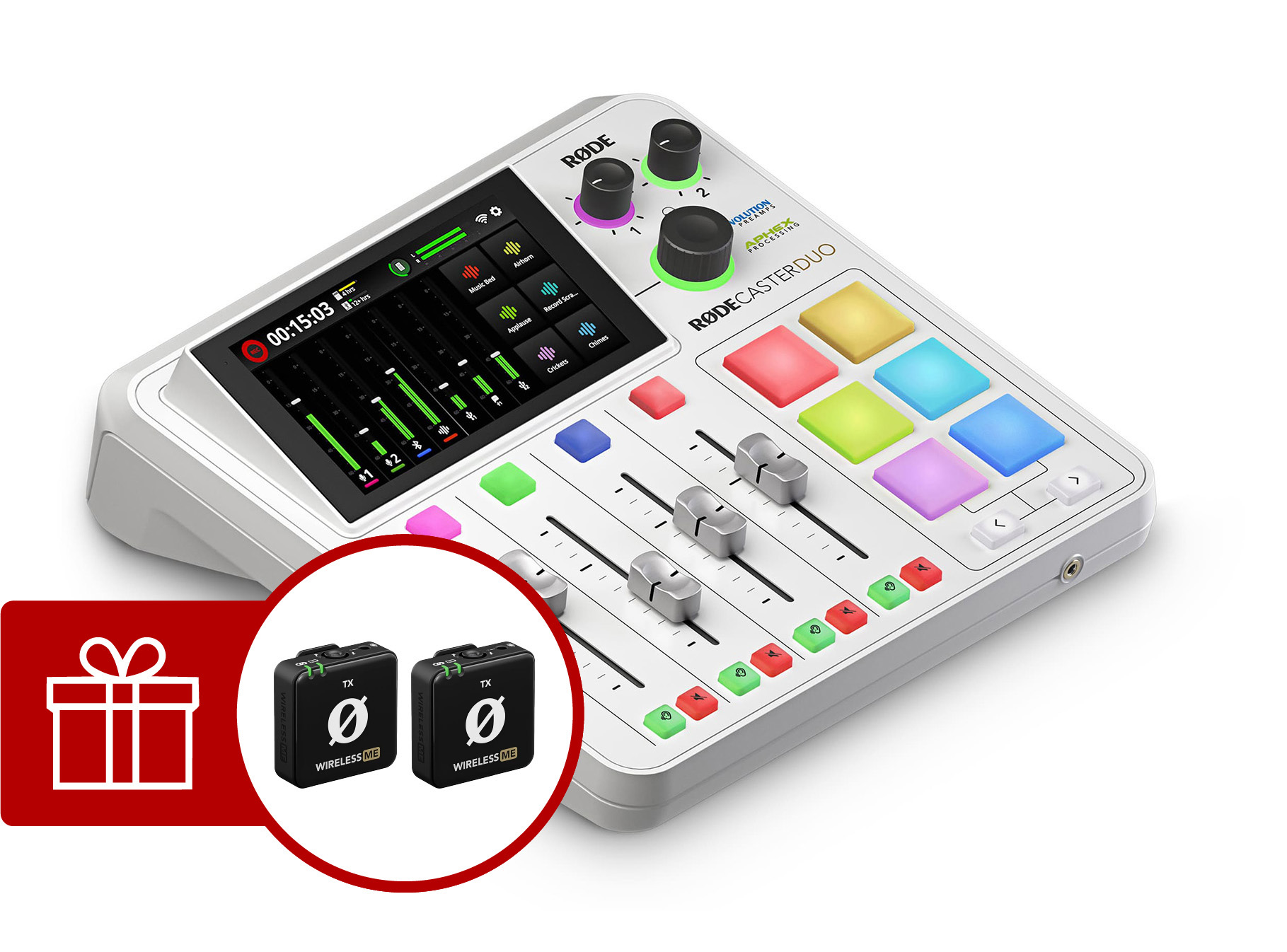RODECaster Duo (White)