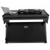 UDG Gear Ultimate Flight Case Portable Z-Style DJ Table Black Plus (Wheels)