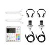BUND166 Two person podcasting bundle White 01BUND166 Two person podcasting bundle White 01