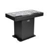 NUDG4900 Ultimate DJ Podium Workstation Flight Case Set Black 01 kopie
