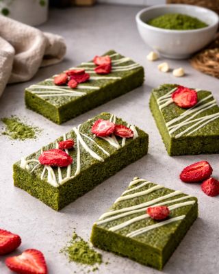 Do Nového roku 2026, přinášíme několik novinek. Elegantní a smyslná zelená, která vás očaruje! 💚✨ Matcha brownie z bílé...